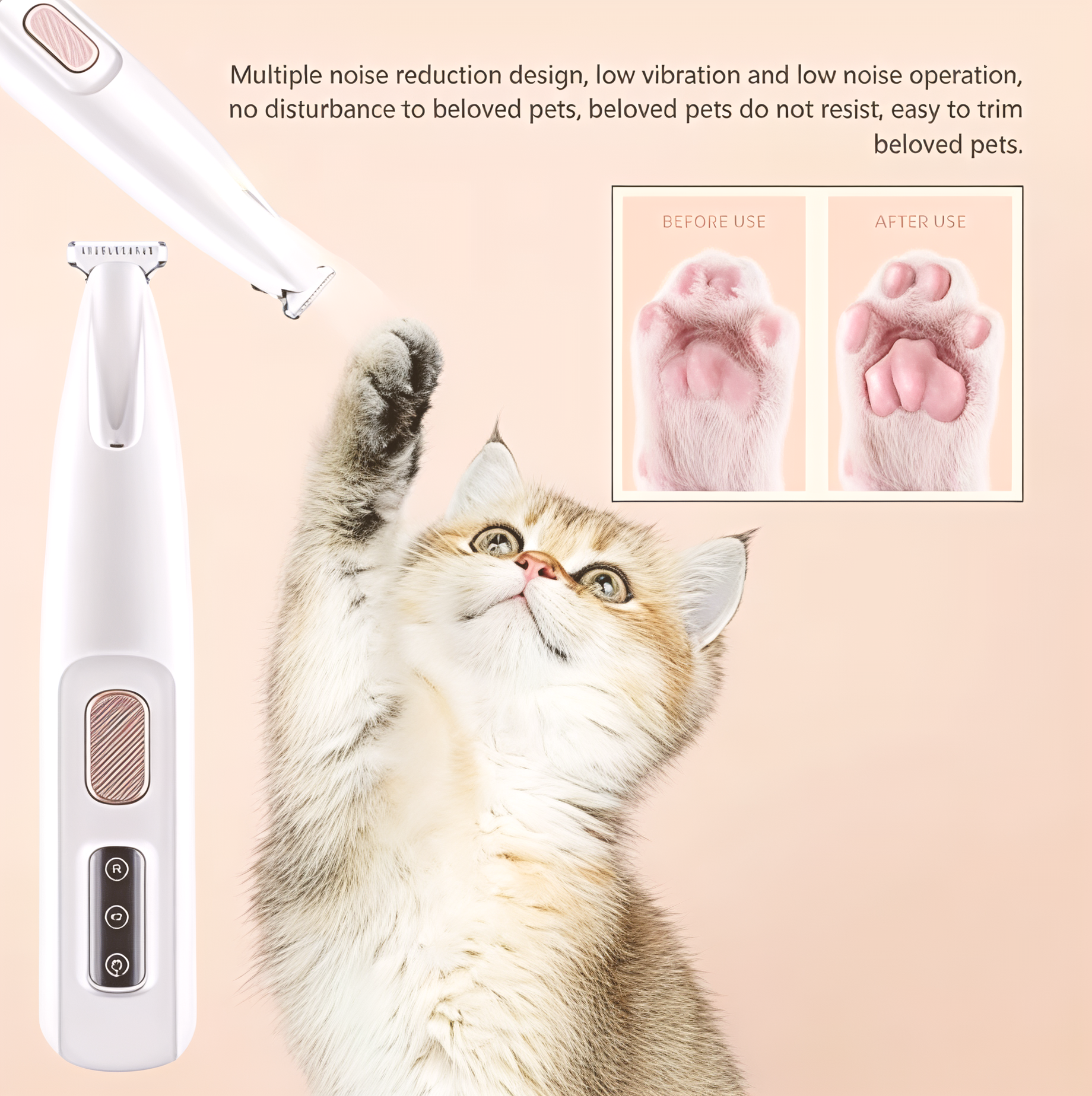 PawLite™ Waterproof LED Pet Trimmer