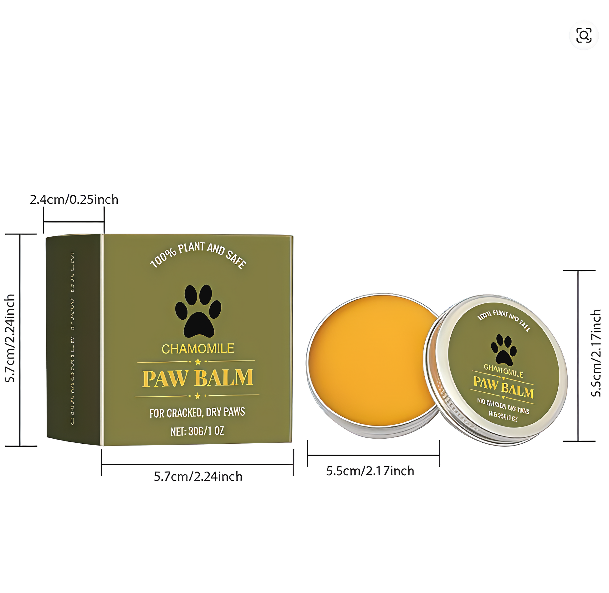 Nourish & Protect™  Natural Paw Balm for Dogs & Cats